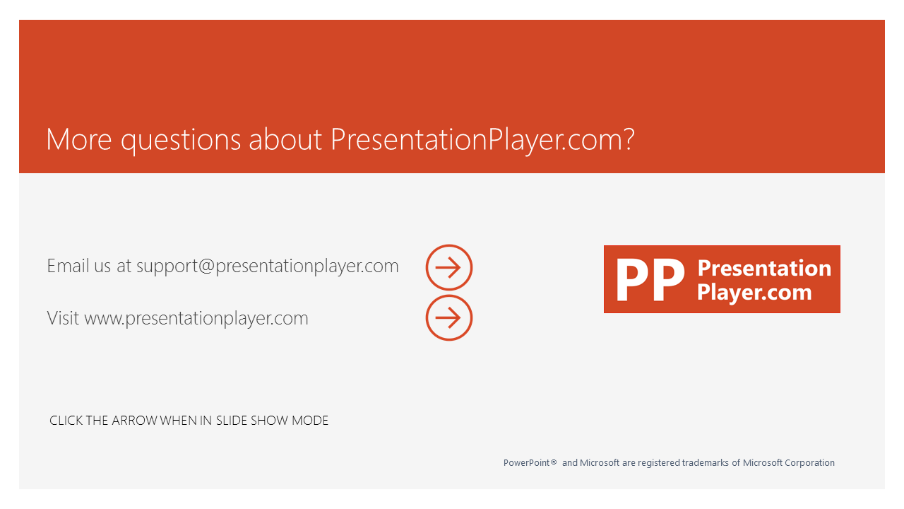 PowerPoint Presentation  Player